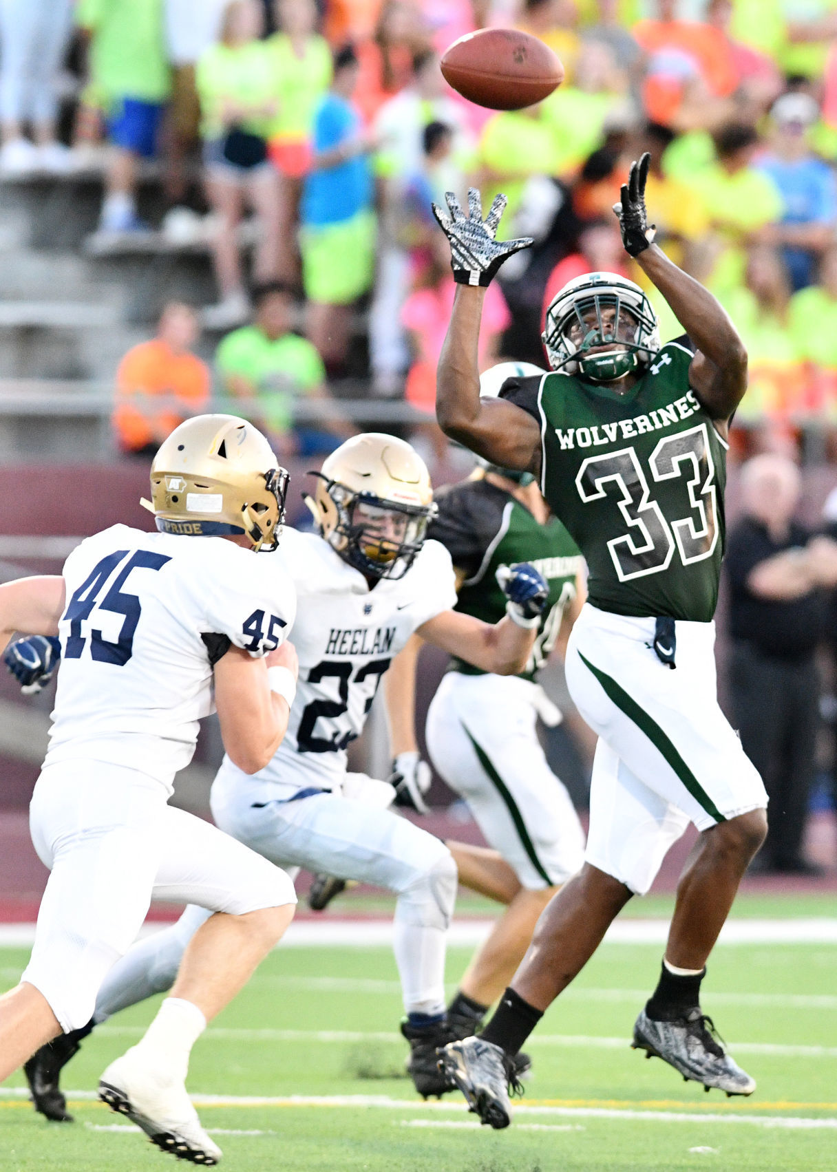 West vs Heelan football